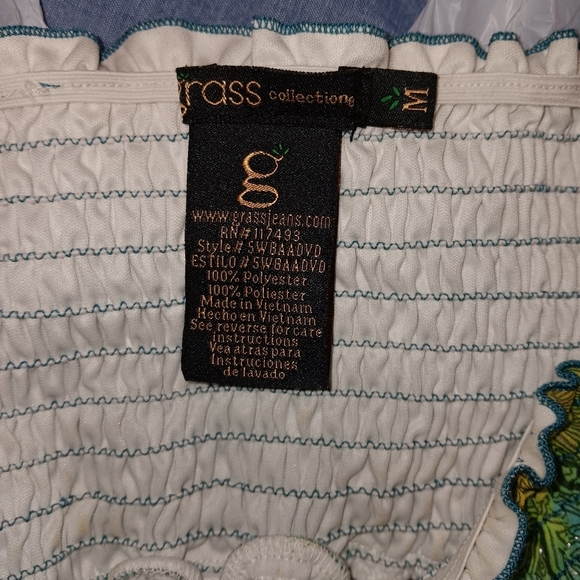 Grass collection women's maxi dress tye dye size M fairy - Picture 3 of 5